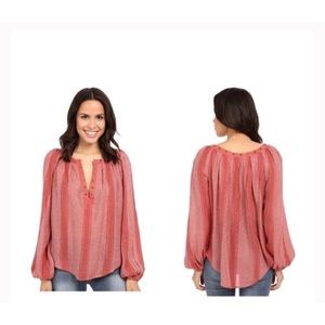Free People "Against all odds" stripe blouse